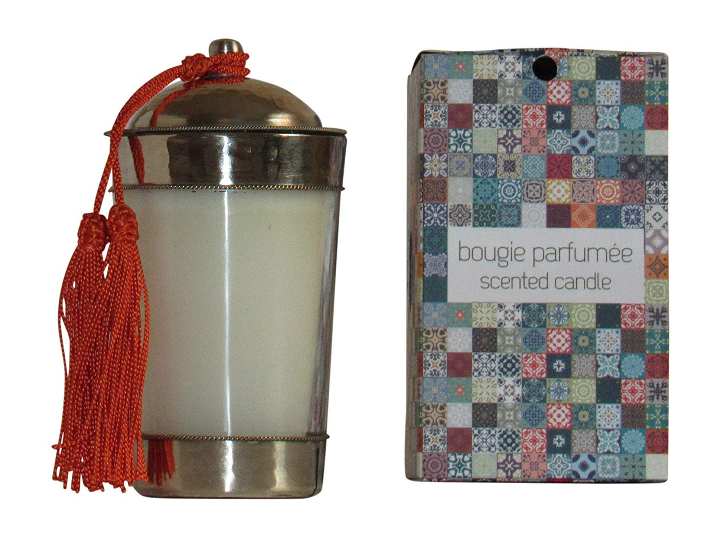 Moroccan Scented Candle, Orange Blossom 6oz - Marrakesh Gardens