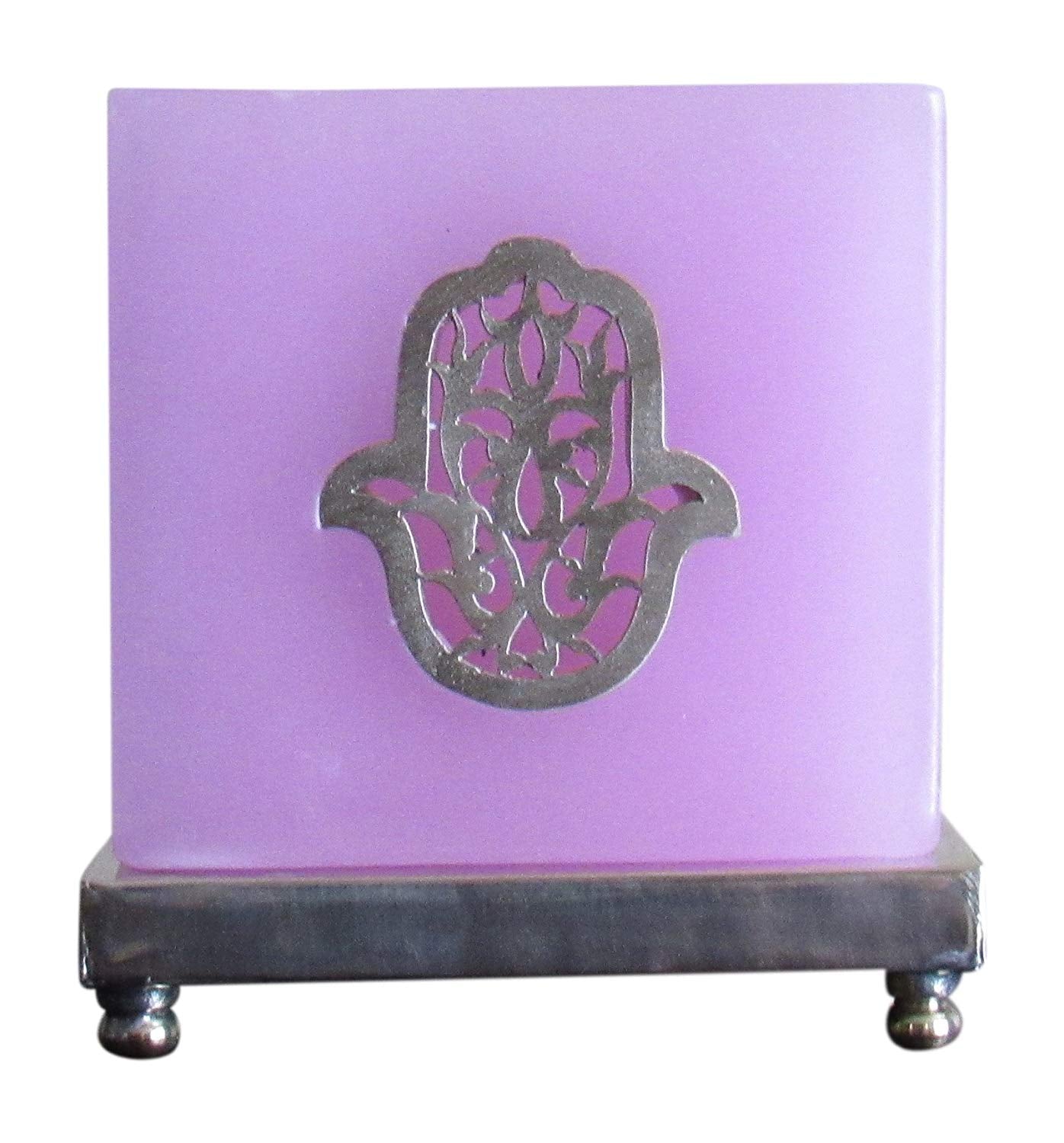 Moroccan Fatma Tea Light Candle Holder, Rose - Marrakesh Gardens