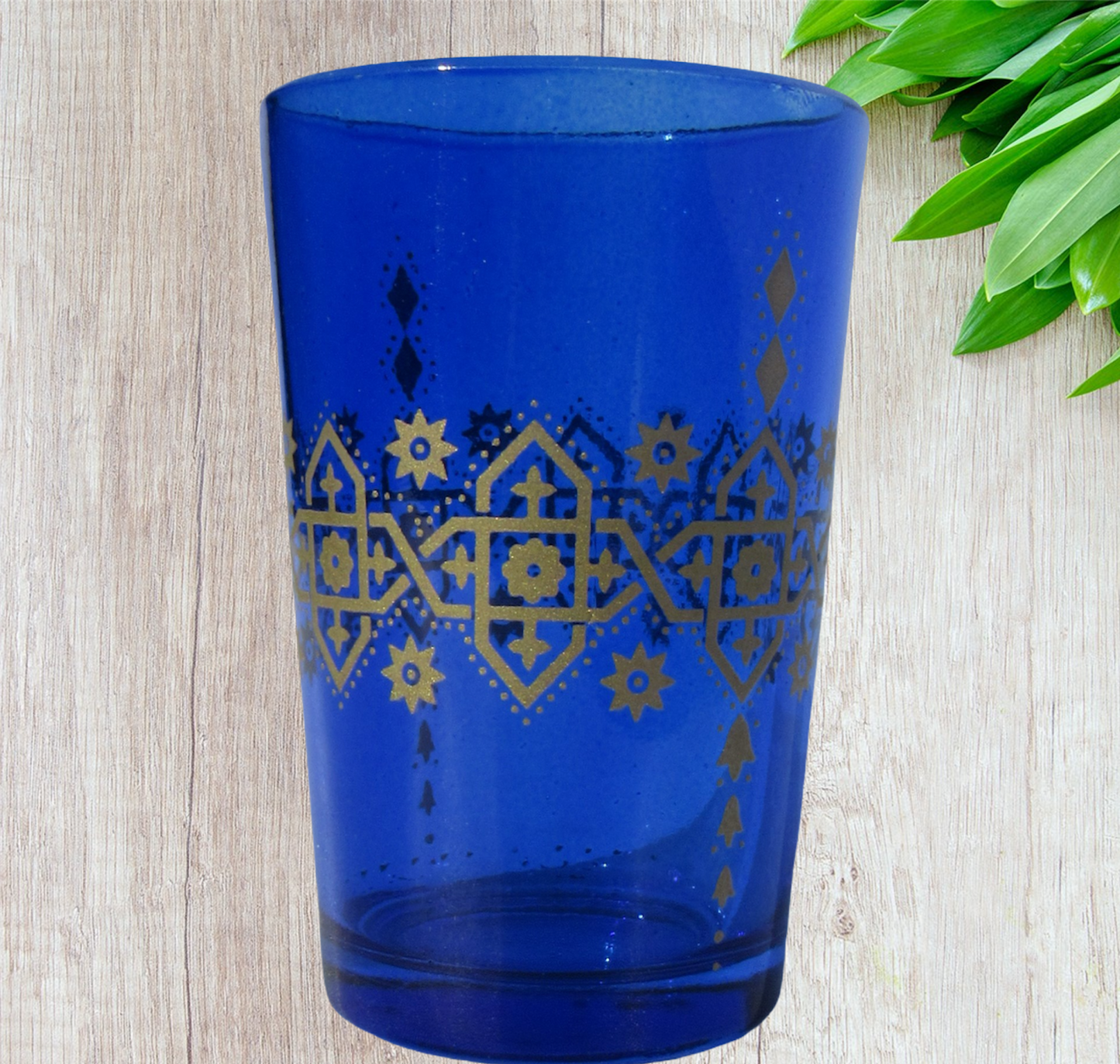 Moroccan Tea Glasses, Moroccan Drinking Glasses – Pack Of 6 – Unique and Stylish – Handmade Traditional Glass Set – For Tea, Coffee, Juice, Water, Etc. - Marrakesh Gardens