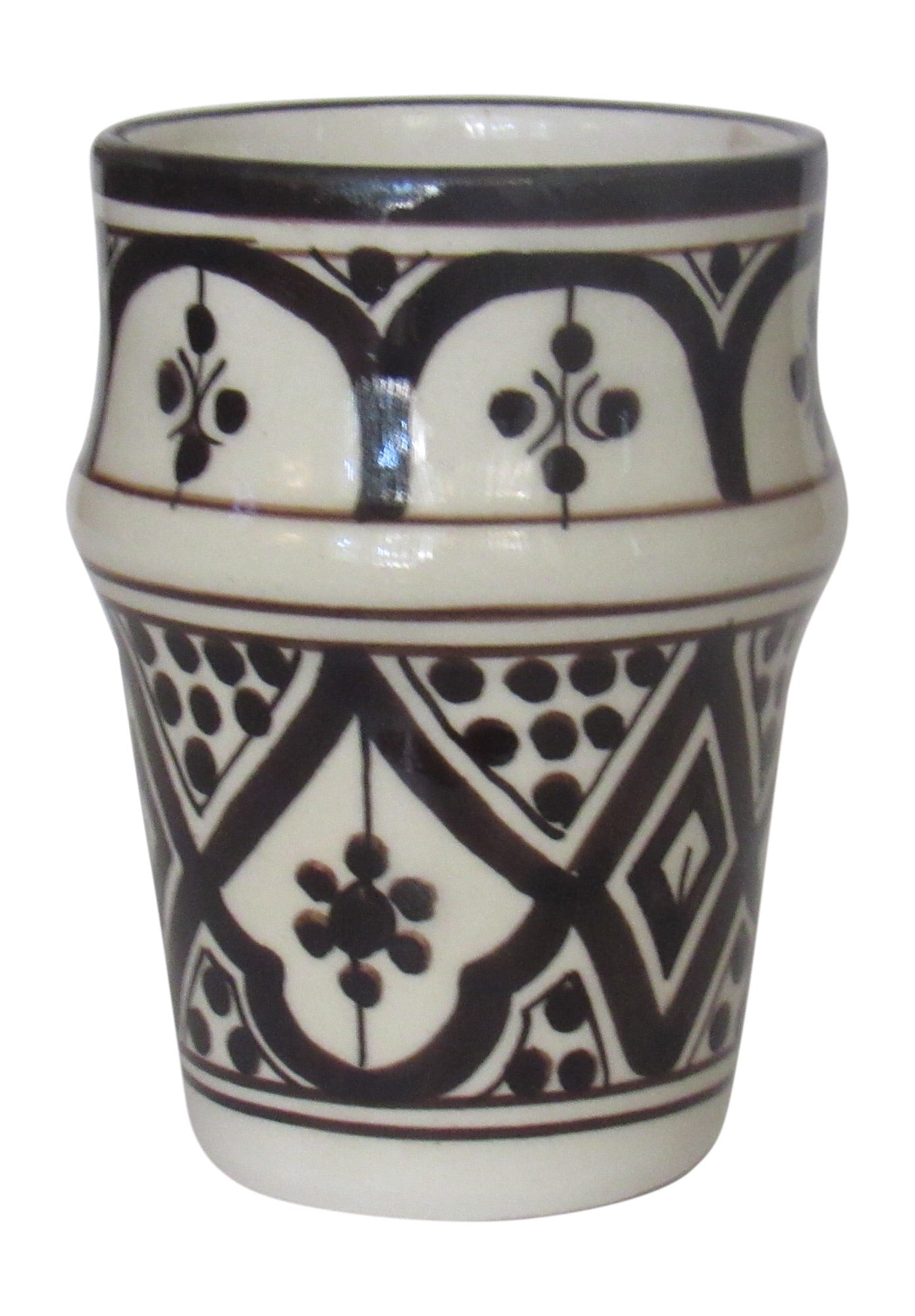 Tumbler, Black and White - Marrakesh Gardens