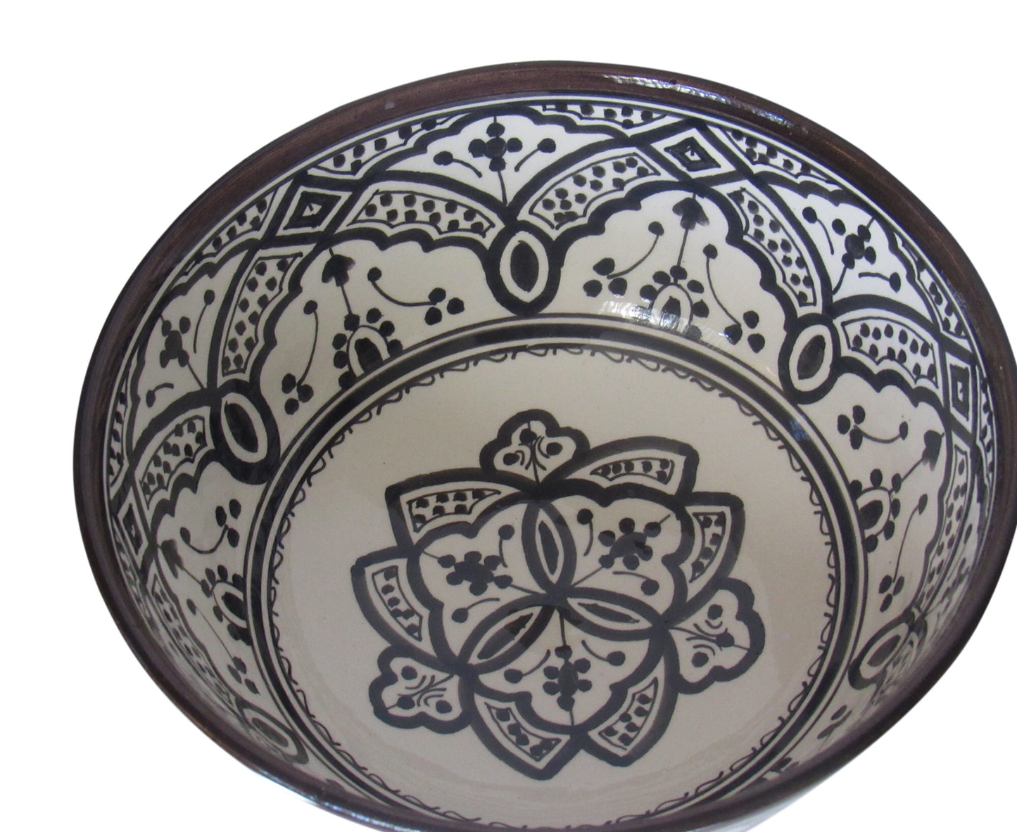 Moroccan Salad Bowl, Large 12 IN - Marrakesh Gardens
