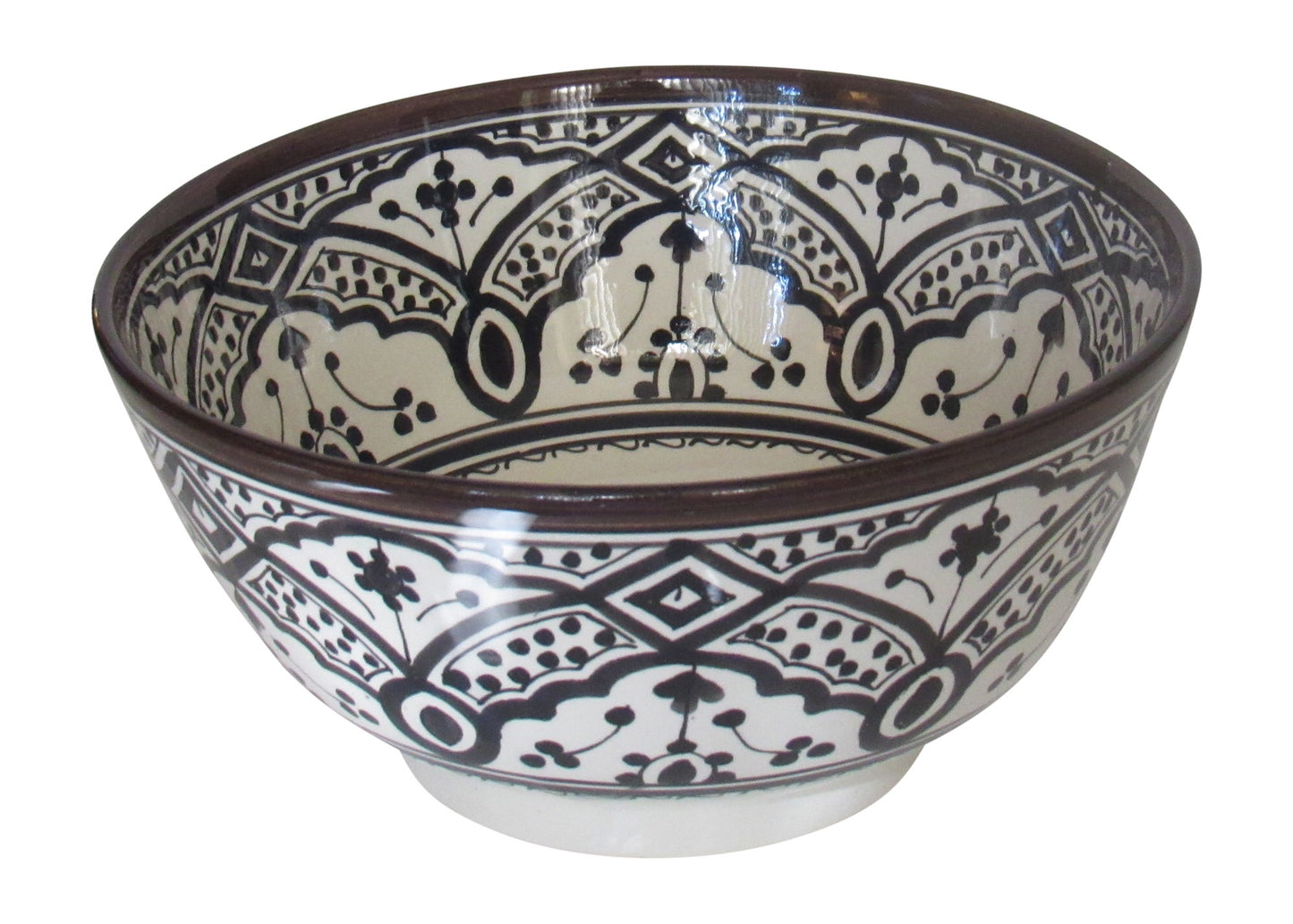 Moroccan Salad Bowl, Large 12 IN - Marrakesh Gardens