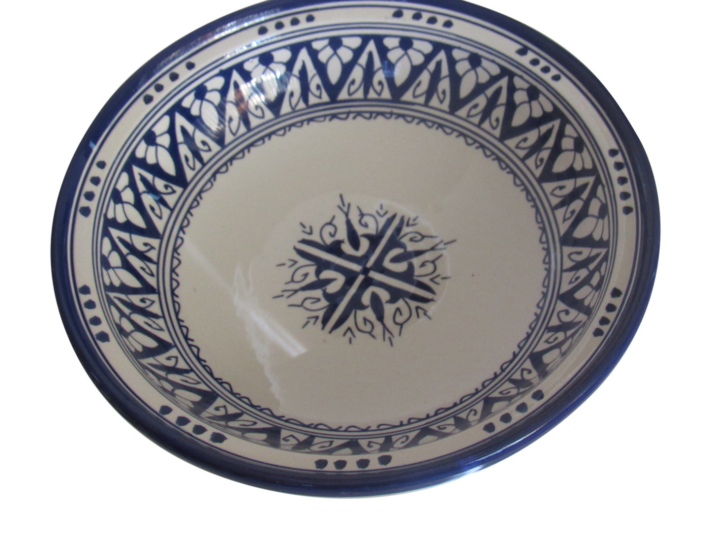 Handmade Authentic Moroccan Berber Style Ceramic Serving Tagine, Lead Free, Small 6" Diameter x 6 "H - Marrakesh Gardens