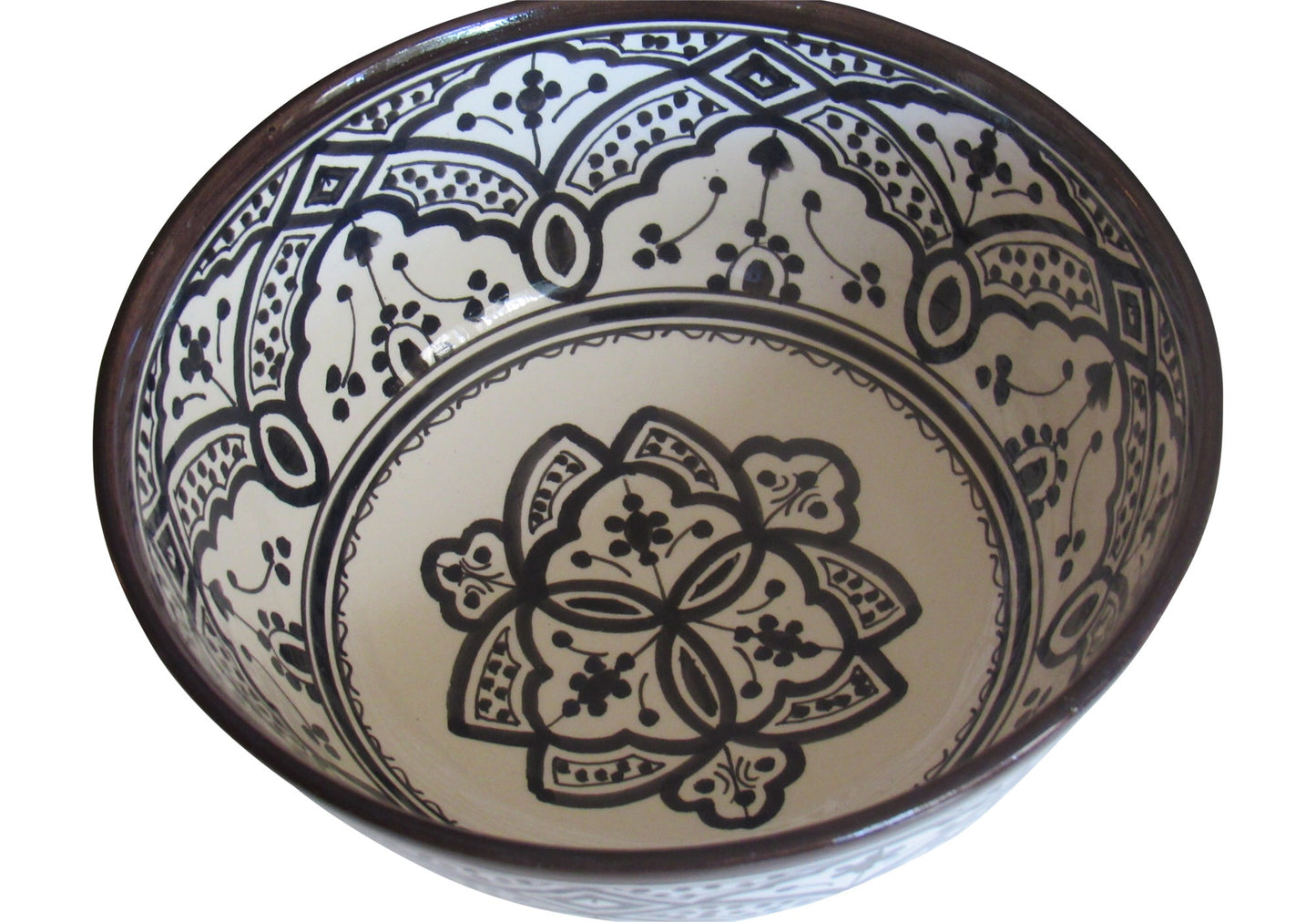 Moroccan Salad Bowl, Large 12 IN - Marrakesh Gardens