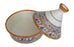 Handmade Authentic Moroccan Moorish Style Ceramic Serving Tagine, Lead Free, Large 10" Diameter x 11"H - Marrakesh Gardens