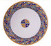 Authentic Handmade Moroccan Berber Inspired Round Serving Platter Tray, Bring Home a Beautifully Functional Near East Tradition, 12” Diameter - Marrakesh Gardens
